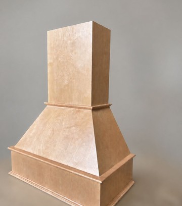 B2BCabinet Elements wood range hood — wholesale cabinet accessories product shot
